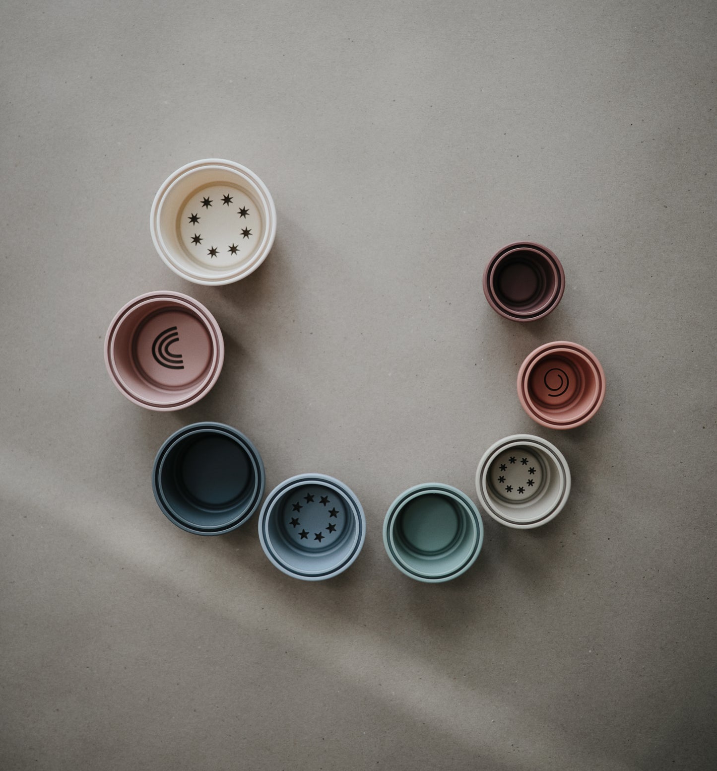 Mushie Stacking Cups