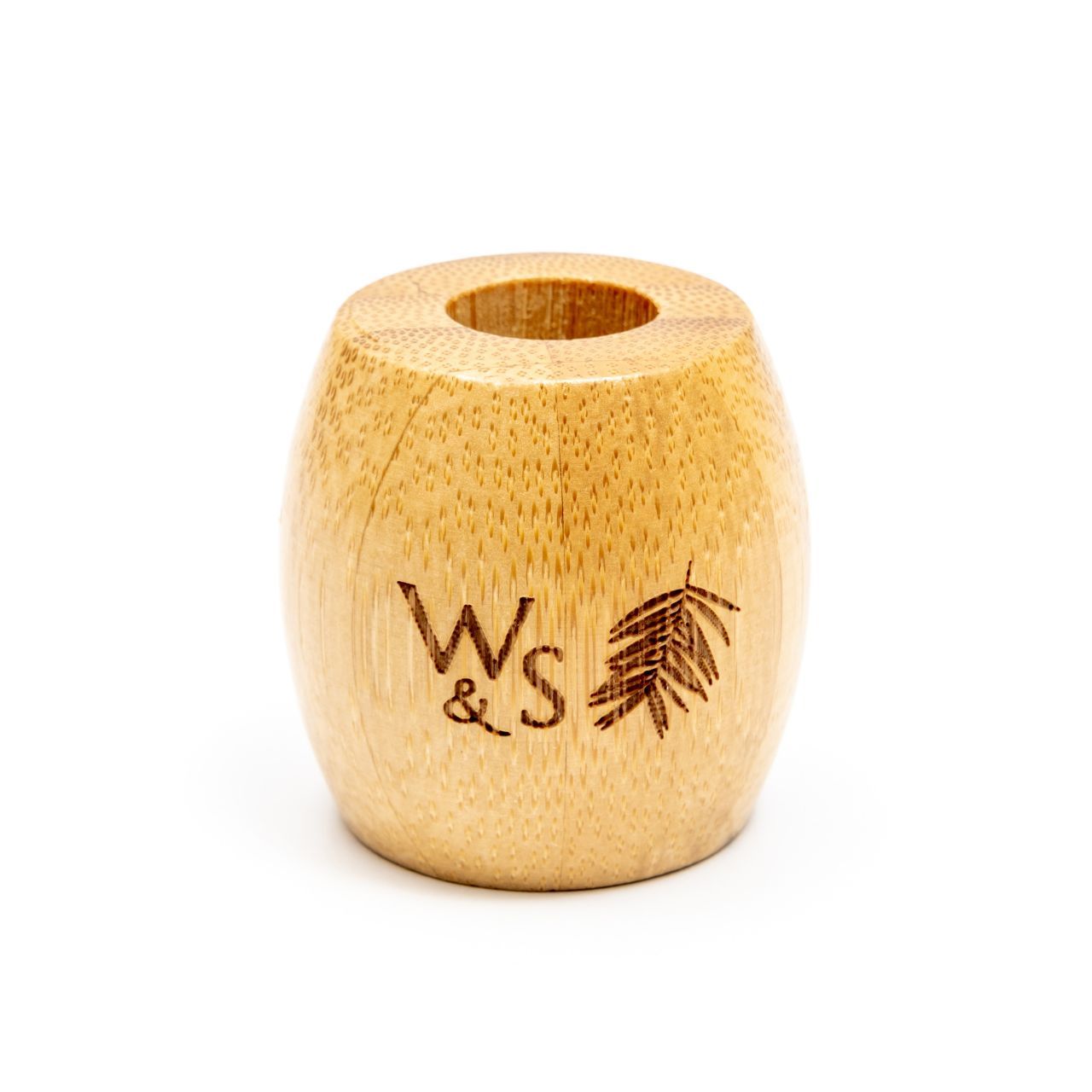 Bamboo Toothbrush Stand