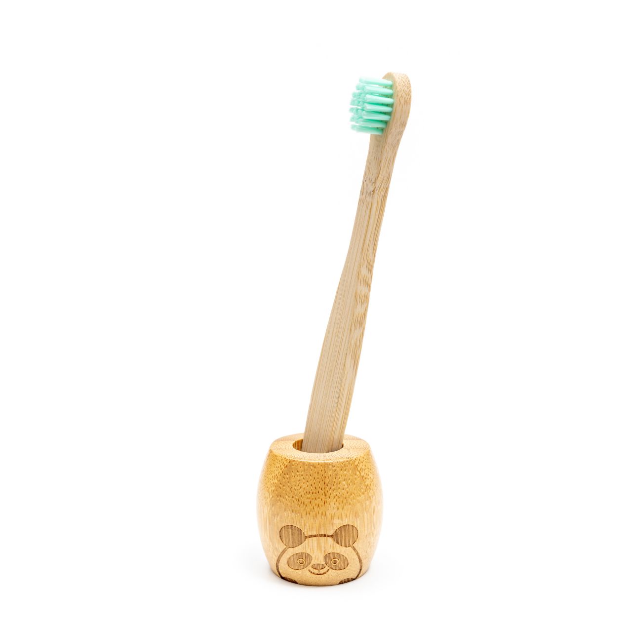 Bamboo Toothbrush Stand
