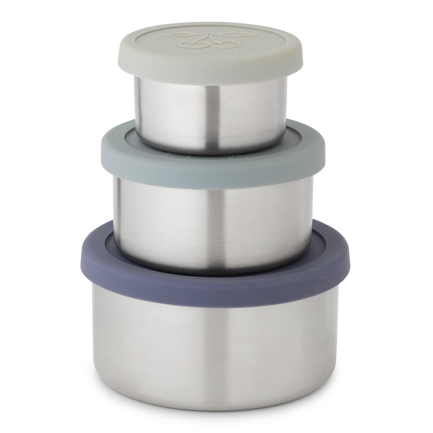Round Food Boxes with Lid (3 pack)