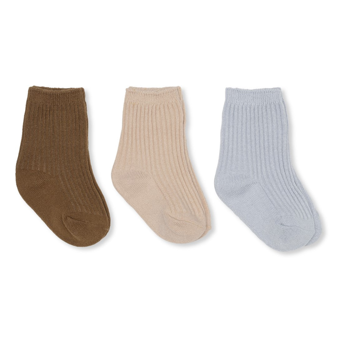 Ribbed Socks (3 Pack)