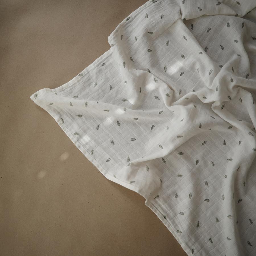 Mushie Muslin Swaddle