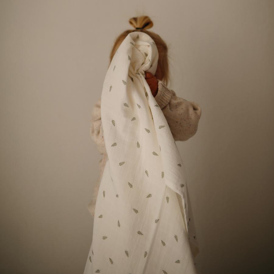 Mushie Muslin Swaddle