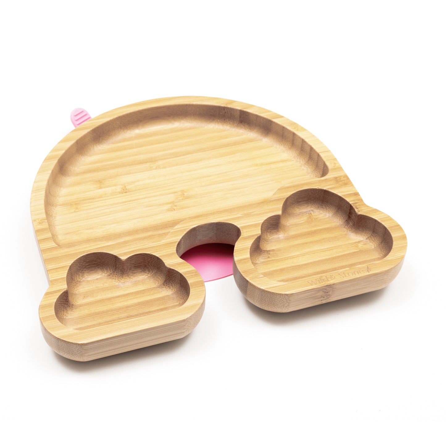 Bamboo Weaning Suction Section Plate