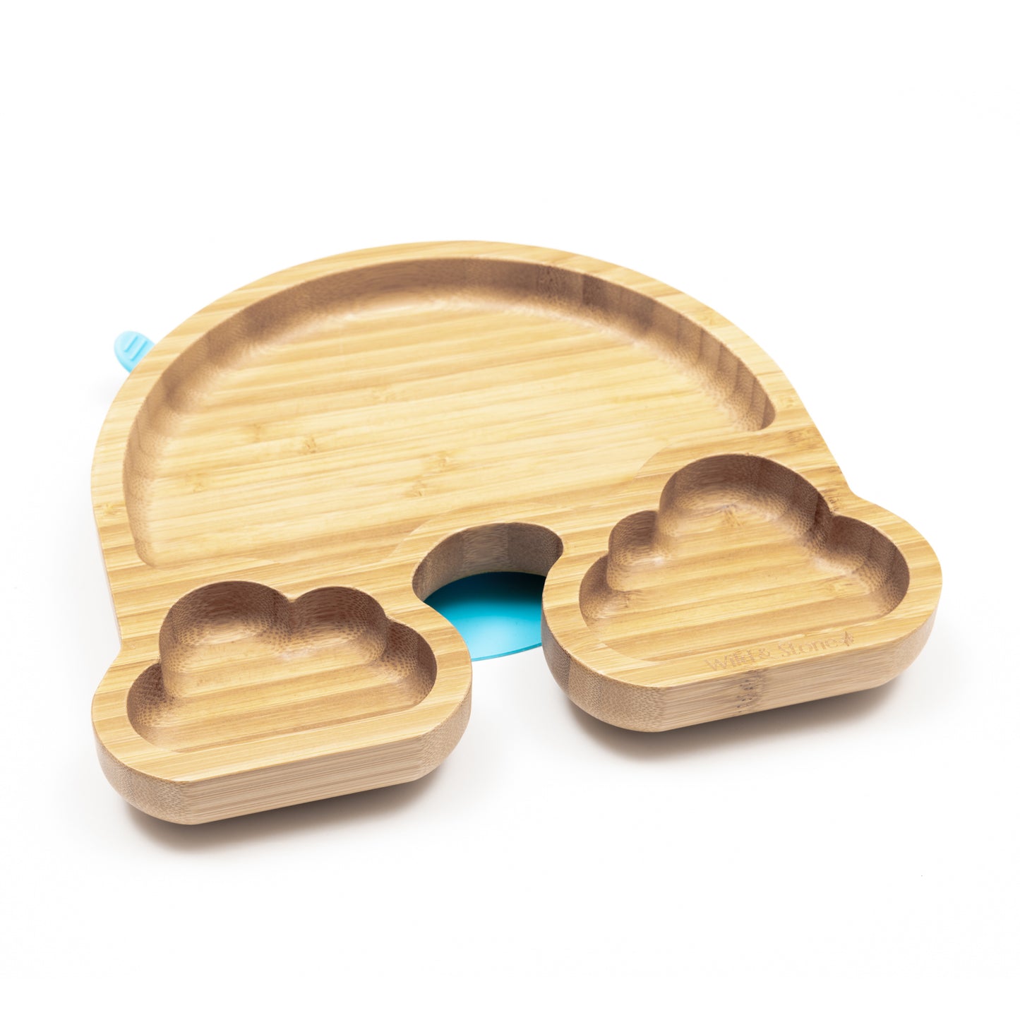 Bamboo Weaning Suction Section Plate