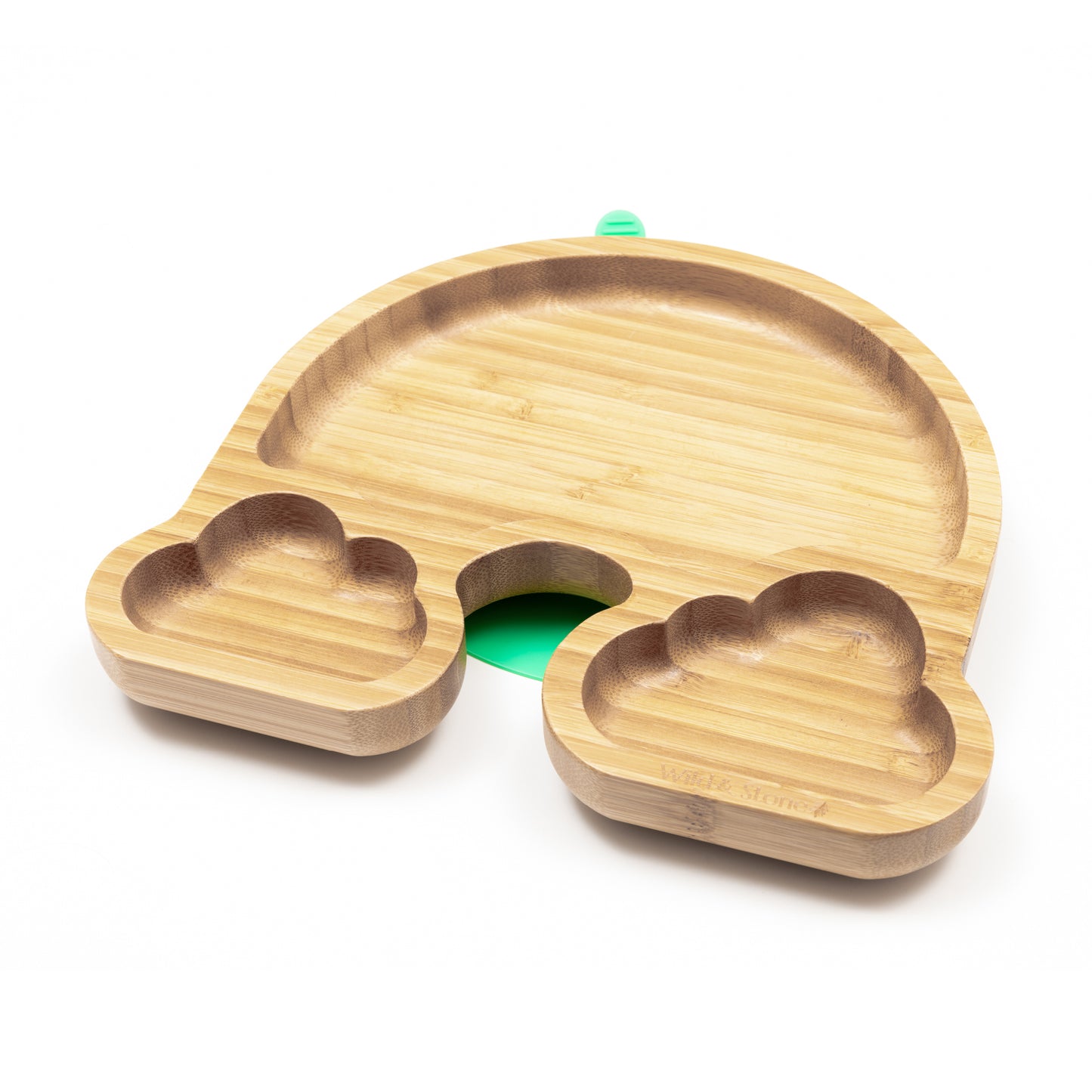 Bamboo Weaning Suction Section Plate