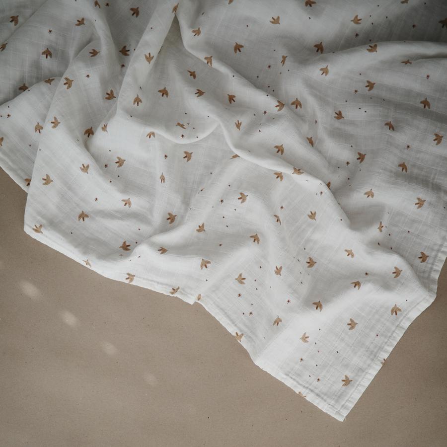 Mushie Muslin Swaddle