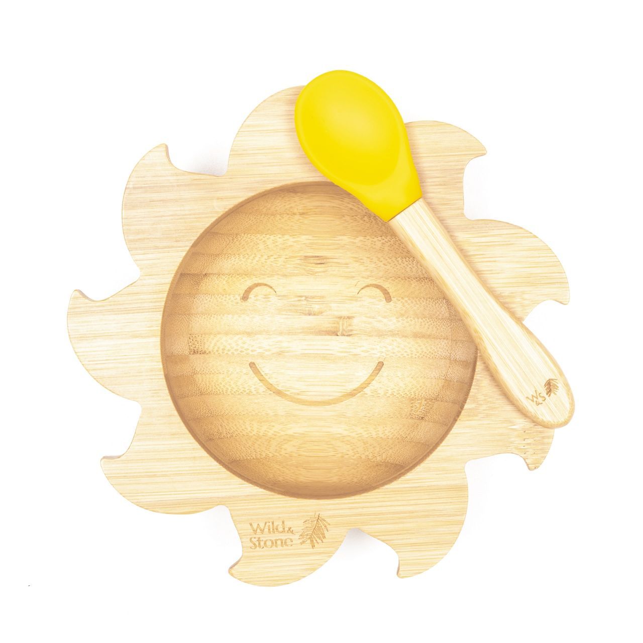 Bamboo Weaning Bowl and Spoon Set