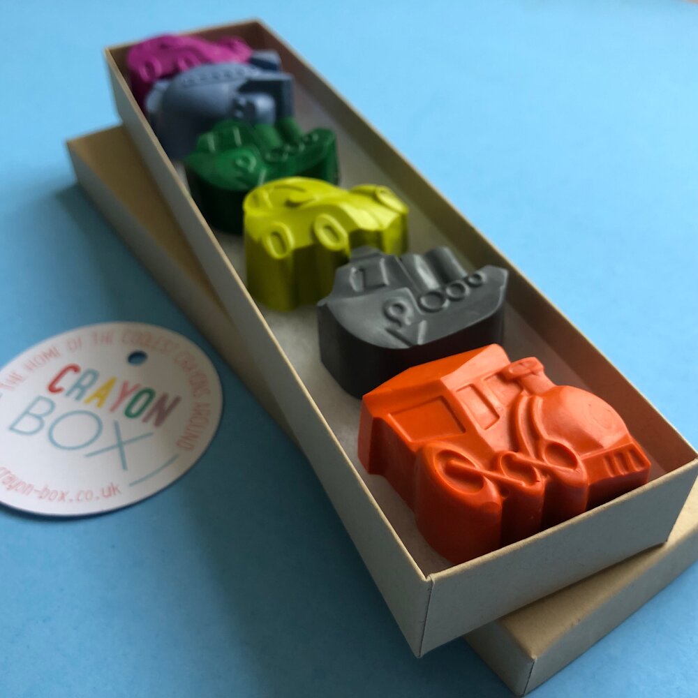 Transport Wax Crayons