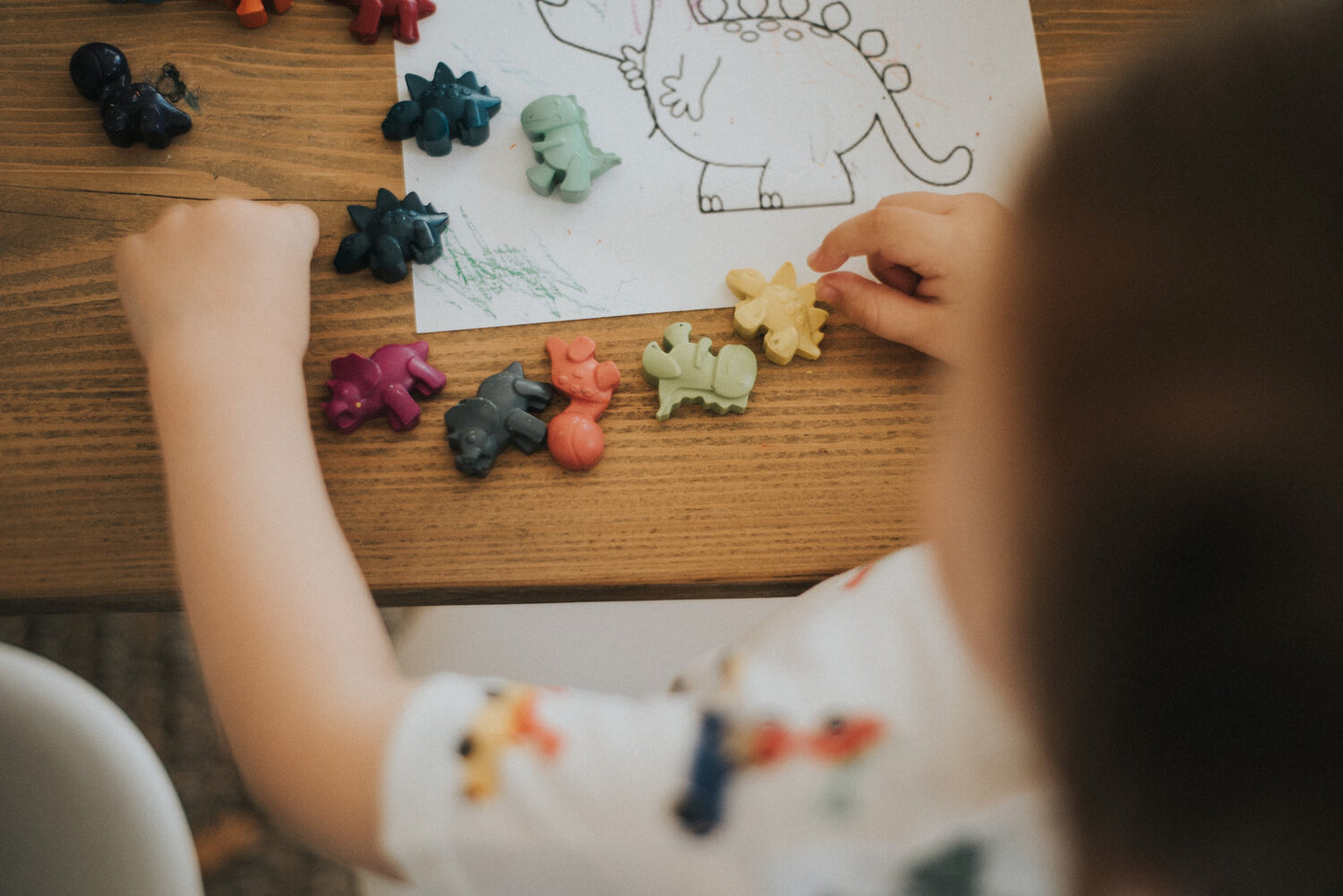 Wax Crayons Play Tub