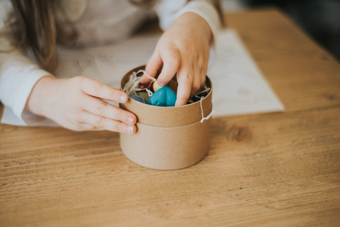 Wax Crayons Play Tub