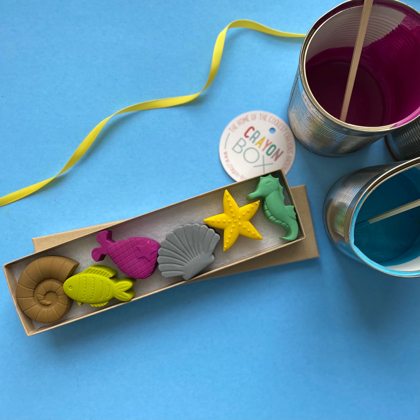 Sealife Wax Crayons