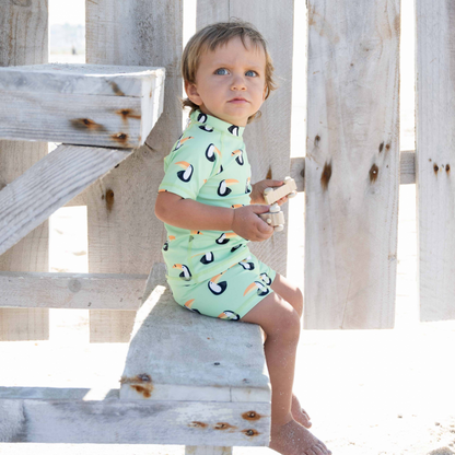 Badawii Baby Swimwear Set Short Sleeve