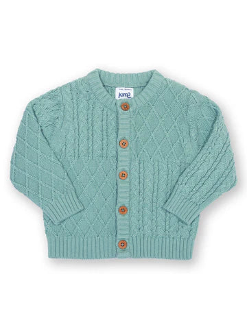 My first Cardi – soft aloe