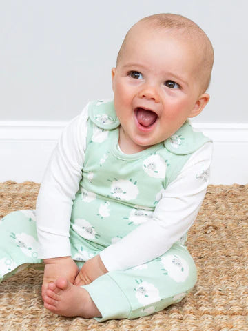 Baa baa quack dungaree set
