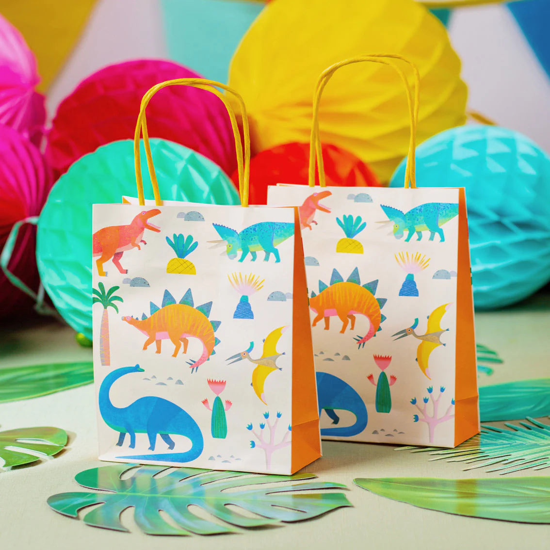 Dinosaur Party Bags - Pack of 8