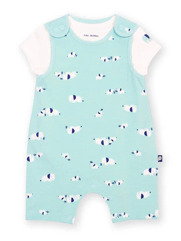 Ele time dungaree set