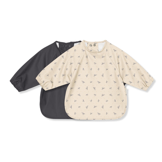 2 Pack Dinner Bib With Sleeves