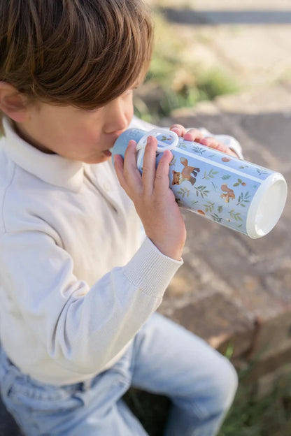 Drinking bottle pop-up campus 400 ml - Fairy Garden and Forrest Friends