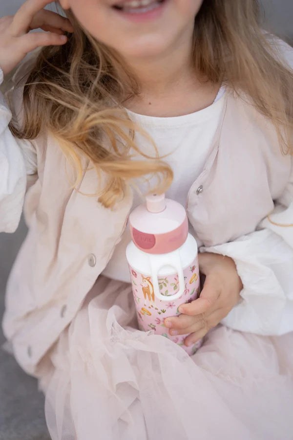 Drinking bottle pop-up campus 400 ml - Fairy Garden and Forrest Friends
