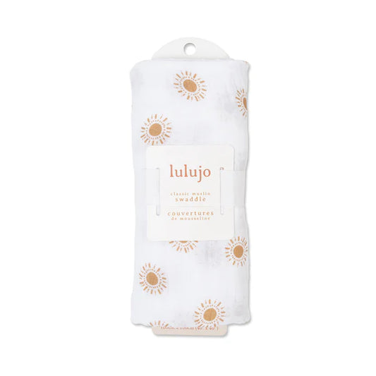 Lulujo - Muslin Swaddle – Suns