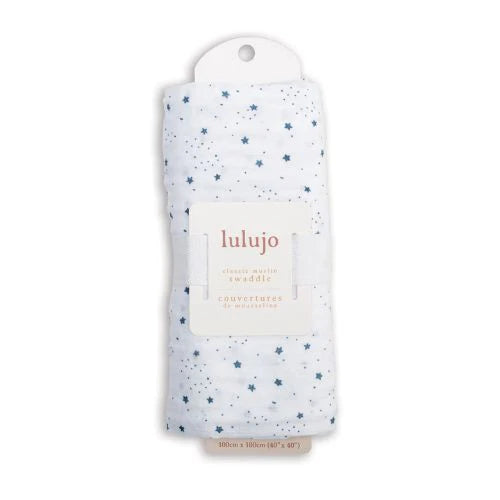 Lulujo - Muslin Swaddle – Star