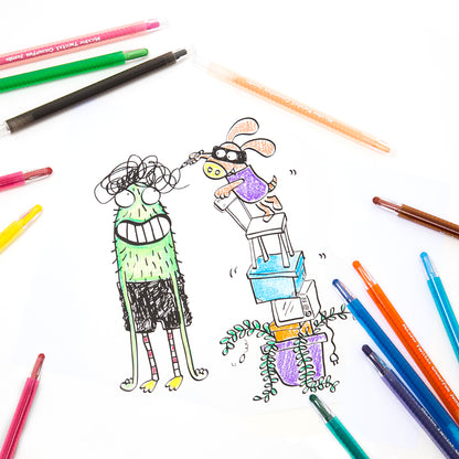 Twistaz Jumbo Crayons