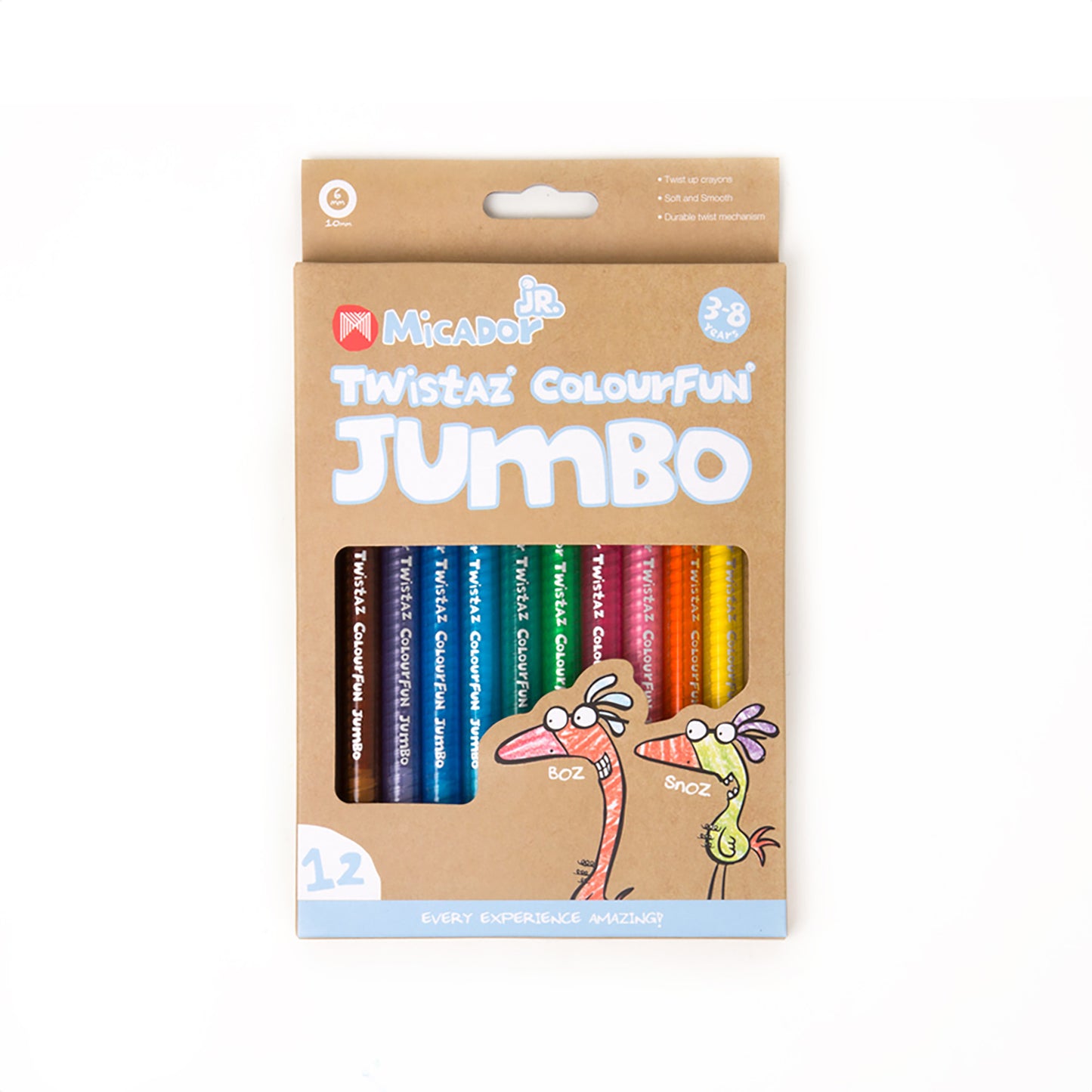 Twistaz Jumbo Crayons