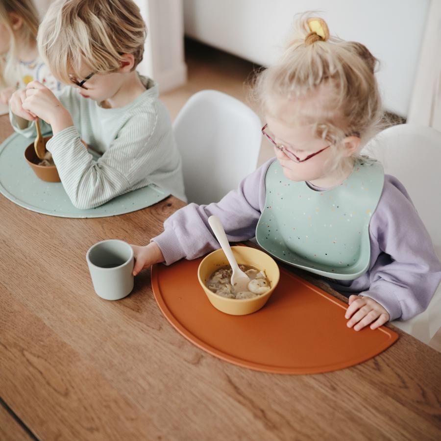 Mushie Silicone Bib