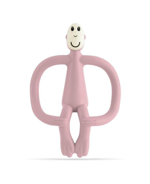 Matchstick Monkey Teether Toy - Dusty Pink