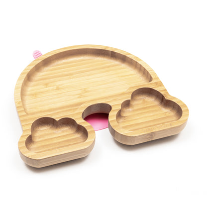 Bamboo Weaning Suction Section Plate